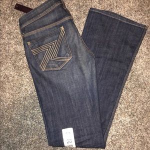 NWT! 7 for All Mankind Flynt Jeans